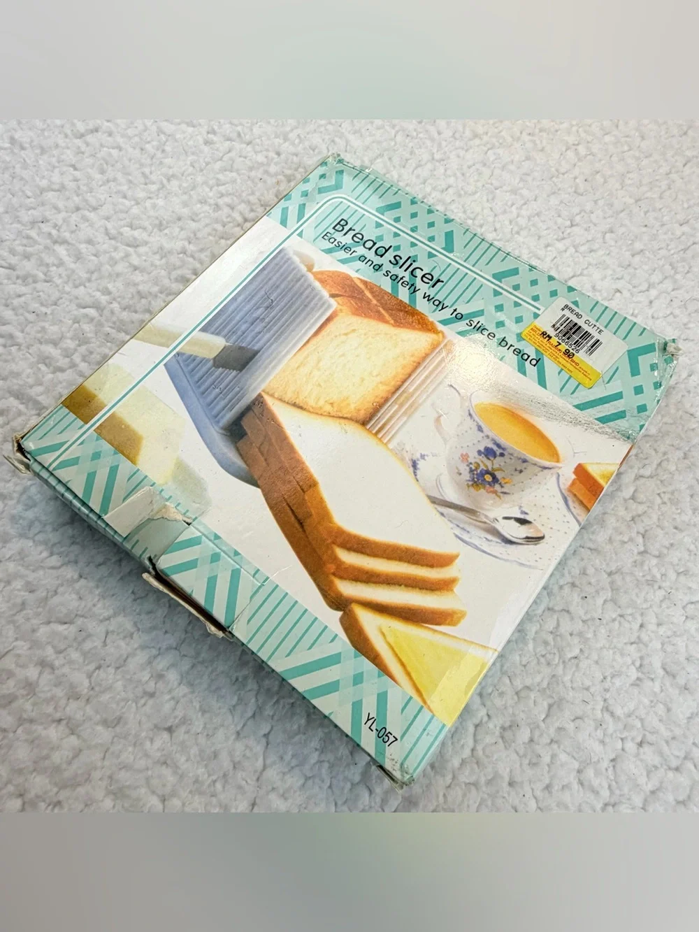 (NIB) White Bread Slicer Guide, OS
